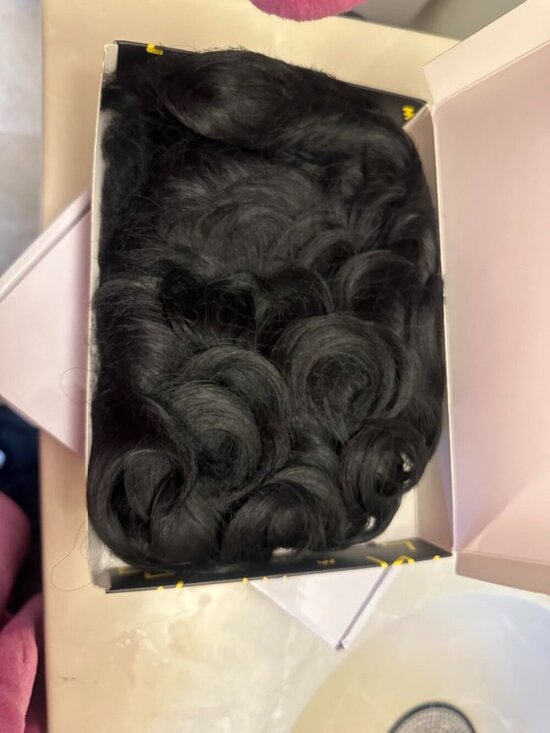 Short Curly Wigs for Black Women Synthetic Black Short Wigs main image 10